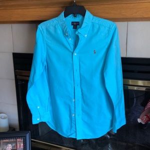 Boys button up Polo
